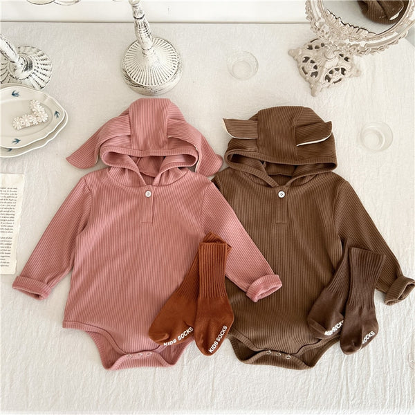 Rabbit Ears Hooded Bodysuit